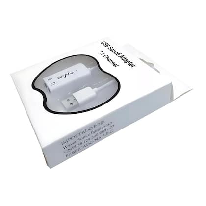 Imagem de Placa De Áudio 7.1 Adaptador P2/usb Fone E Microfone Bm-800