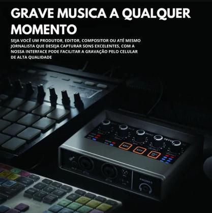 Imagem de Placa de Áudio Interface MXT MX-A16 USB p/ Home Studio