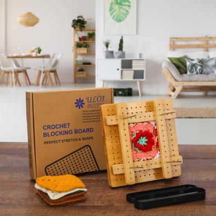 Imagem de Placa de bloqueio de crochê ULOI atualizada com barras de tensão e pinos