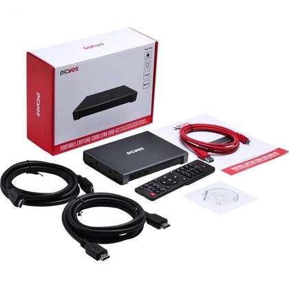 Imagem de Placa de captura portatil lynx uhd-03 dual - pcyes