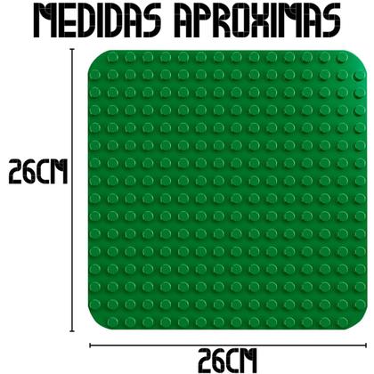 Imagem de Placa De Construção Lego Duplo Verde 25cm Square 10460 Lego