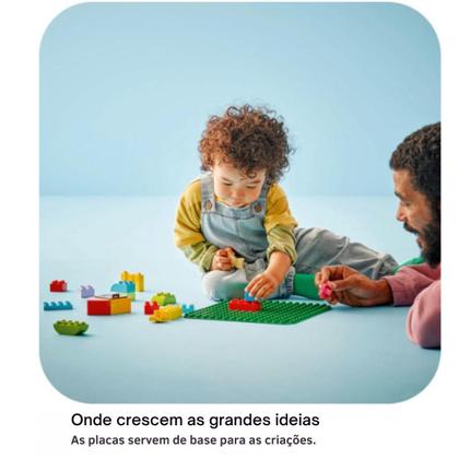 Imagem de Placa De Construção Lego Duplo Verde 25Cm Square 10460 Lego