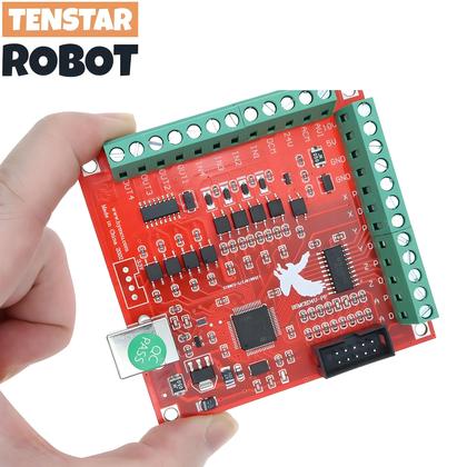 Imagem de Placa De Controle CNC De 4 Eixos USB MACH3 100Khz Interface De Driver De Controle De Movimento