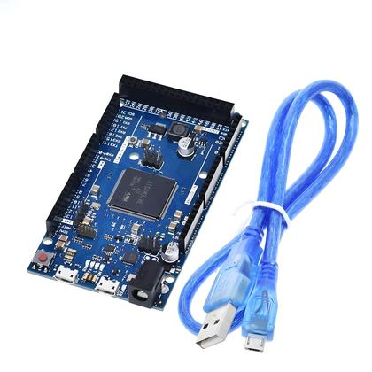 Imagem de Placa De Desenvolvimento 32-bit ARM Cortex-M3 DUE R3 SAM3X8E Mega2560 Duemilanove Para Arduino Com