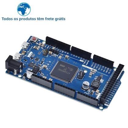 Imagem de Placa De Desenvolvimento 32-bit ARM Cortex-M3 DUE R3 SAM3X8E Mega2560 Duemilanove Para Arduino Com