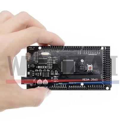 Imagem de Placa de Desenvolvimento Arduino MEGA 2560 R3 com ATmega2560-16AU e CH340G