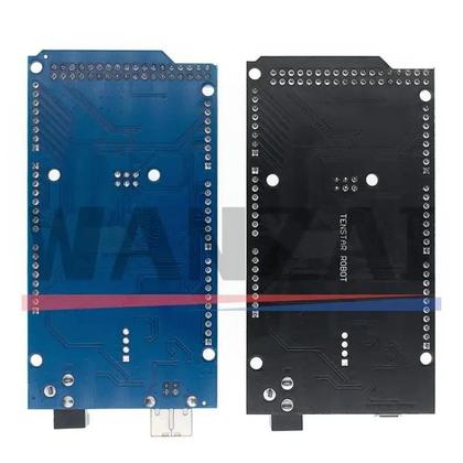 Imagem de Placa de Desenvolvimento Arduino MEGA 2560 R3 com ATmega2560-16AU e CH340G