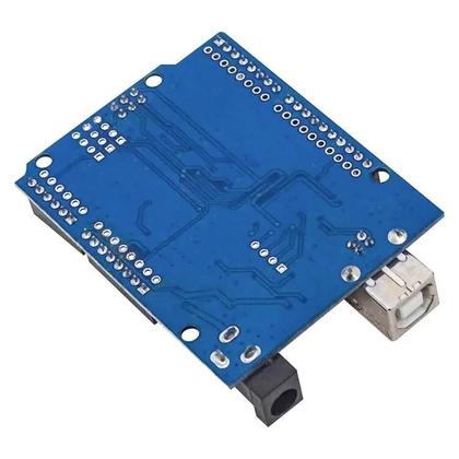 Imagem de Placa de Desenvolvimento Arduino Uno R3 com Atmega328p - Cabo Pin Header Incluso