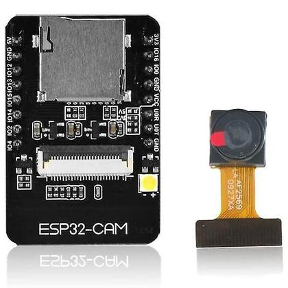 Imagem de Placa de desenvolvimento bluetooth wifi esp32-cam-mb ov2640 módulo de câmera micro-usb interface ch340g usb para porta serial, 3pcs