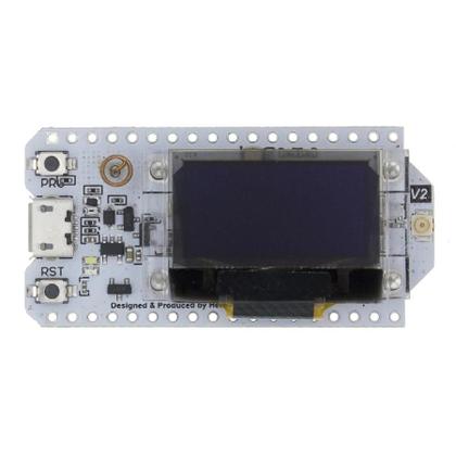 Imagem de Placa De Desenvolvimento Bluetooth WiFi ESP32 LoRa SX1276 Com Display OLED Azul 868MHz-915MHz 0.96