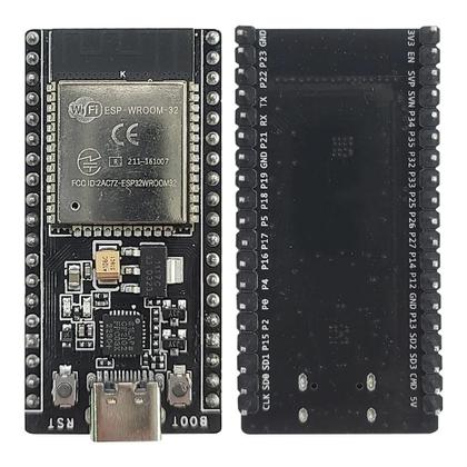 Imagem de Placa De Desenvolvimento Dual Core ESP32 Módulo WIFI 24G Bluetooth 30Pin 38Pin Micro Tipo-C Baixo