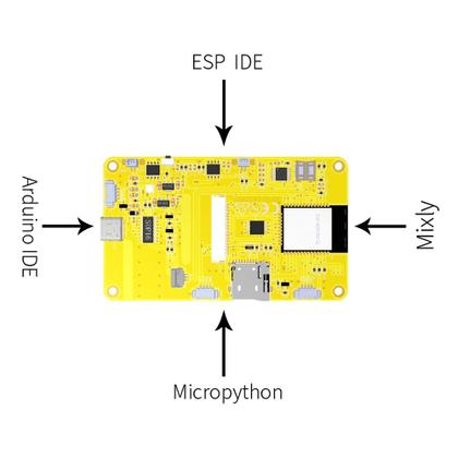 Imagem de Placa de Desenvolvimento ESP32 com Display TFT de 3,2 Pol Touch Capacitivo para NFe