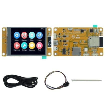 Imagem de Placa De Desenvolvimento ESP32 Com Tela Touch LCD TFT De 2.8 Polegadas, Módulo LVGL Com WiFi E