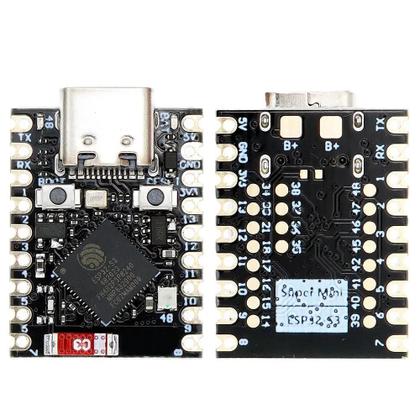 Imagem de Placa De Desenvolvimento ESP32-S3 ESP32-C3 ESP32-H2 ESP32-C6 WiFi Bluetooth Single-Core SupmerMini