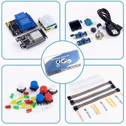 Imagem de Placa De Desenvolvimento ESP32 WIFI Kit Básico Para Projetos Criativos