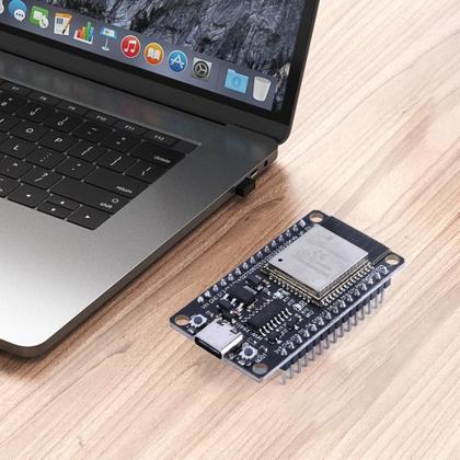 Imagem de Placa De Desenvolvimento ESP32 WROOM-32 Módulo Sem Fio WiFi Bluetooth Micro USB Tipo-C Ultra Baixo