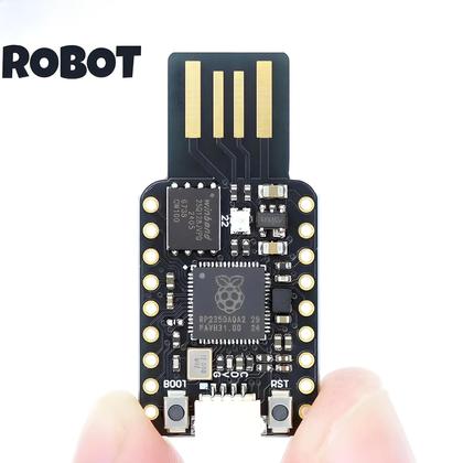 Imagem de Placa De Desenvolvimento Mini Dual-Core RP2350A 16MB Flash 520KB SRAM Para Módulo USB Raspberry Pi
