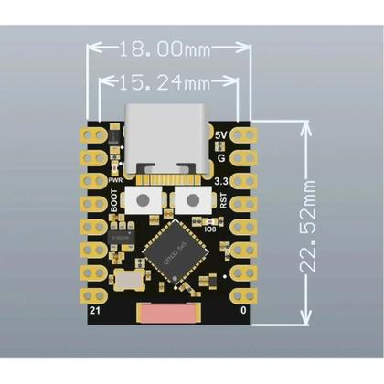 Imagem de Placa De Desenvolvimento Super Mini ESP32 ESP32-C3 Antena WiFi 2.4G Módulo Wi-Fi BT Para Arduino IoT