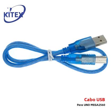 Imagem de Placa De Desenvolvimento UNO R3 ATMEGA328P CH340 ATEGA16U2 Compatível Com Arduino Proto Shield Placa