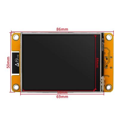 Imagem de Placa De Desenvolvimento WiFi Bluetooth ESP32 Com Tela Touch TFT LCD De 2.8 Polegadas Para Arduino