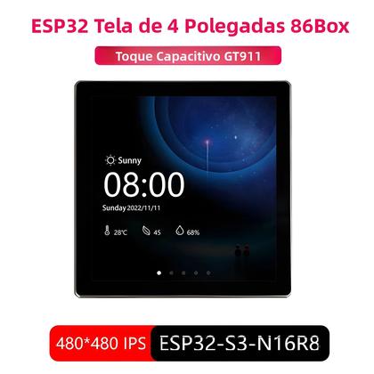 Imagem de Placa De Desenvolvimento WiFi BT ESP32-S3 Com Tela Touch IPS De 4 Polegadas Para Arduino LVGL IoT