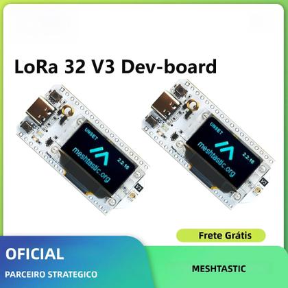 Imagem de Placa De Desenvolvimento WiFi LoRa 32 V3 2PCS Heltec BLE ESP32-S3FN8 Com OLED De 0,96 Polegadas E