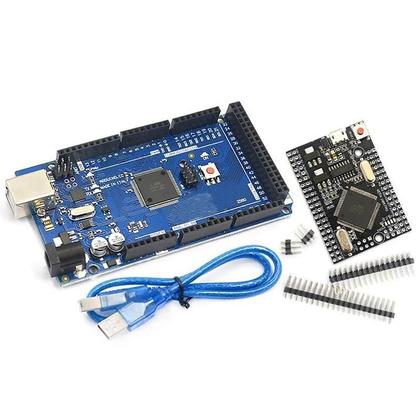 Imagem de Placa De Desenvolvimento WiFi Mega2560 ATMEGA16U2 pro Mini CH340G Arduino UNO R3 WeMos ESP8266