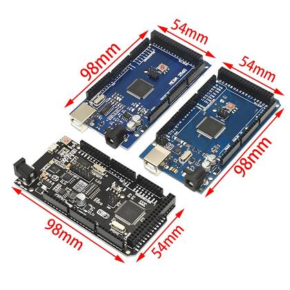 Imagem de Placa De Desenvolvimento WiFi Mega2560 ATMEGA16U2 pro Mini CH340G Arduino UNO R3 WeMos ESP8266