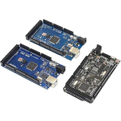 Imagem de Placa De Desenvolvimento WiFi Mega2560 ATMEGA16U2 pro Mini CH340G Arduino UNO R3 WeMos ESP8266