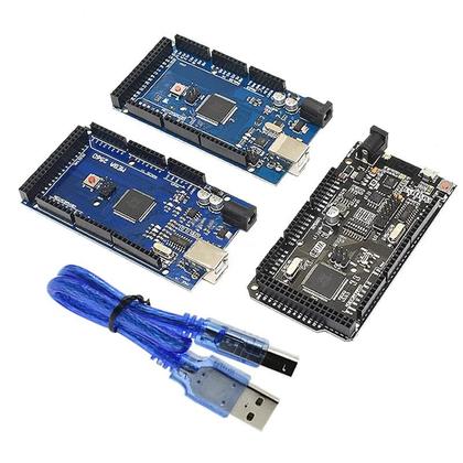 Imagem de Placa De Desenvolvimento WiFi Mega2560 ATMEGA16U2 pro Mini CH340G Arduino UNO R3 WeMos ESP8266