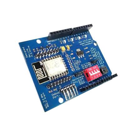 Imagem de Placa De Desenvolvimento WiFi Sem Fio ESP8266 ESP-12E UART Para Módulos De Circuitos Arduino UNO R3