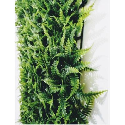 Imagem de Placa De Grama Samambaia Cheia 40x60 Jardim Vertical Artificial - thlrio