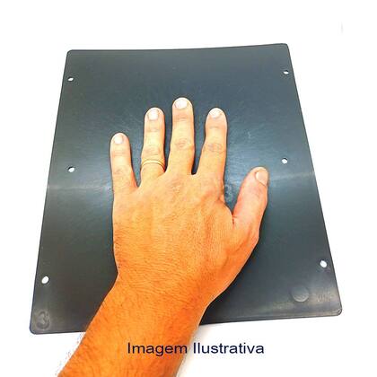 Imagem de Placa de Montagem p/ Quadro Elétrico e Caixa Passagem Abs 29,3x24,5x3