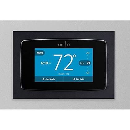 Imagem de Placa de parede Sensi SA5B para termostato WiFi Touch, preta