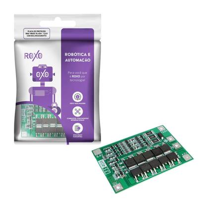 Imagem de Placa De Proteção Bms 3s 40a 12,6v Com Balanceamento