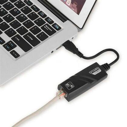 Imagem de Placa de Rede USB 3.0 para RJ45 Adaptador Ethernet 10/100/1000 Gigabit F3 JC-AD-RJ45