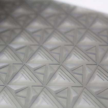 Imagem de Placa de Relevo 3D Sizzix Malha Geométrica 664425