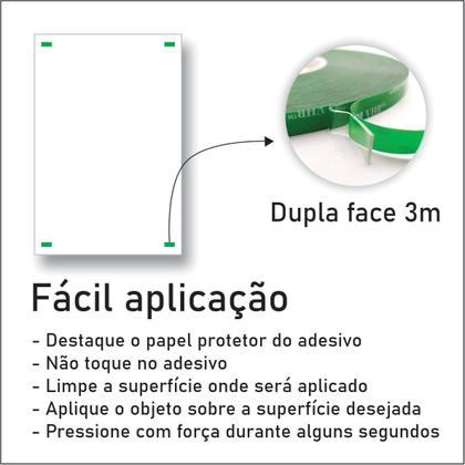 Imagem de Placa de Sinalização Aviso Entrada Somente Funcionários