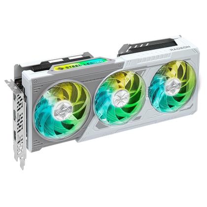 Imagem de Placa de Vídeo ASRock RX 9060 XT SL 16GO AMD Radeon, 16GB, GDDR6, 128bits, Triple Fan, OpenGL 4.6, RDNA 4 - RX9060XT SL 16GO