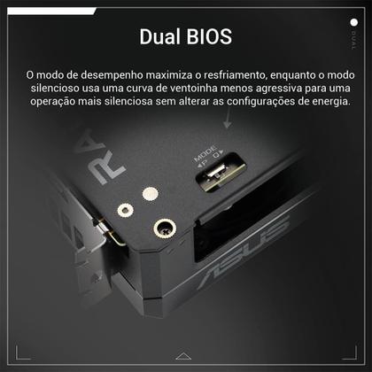Imagem de Placa de Vídeo ASUS DUAL RX 9060 XT 8G AMD Radeon, 8GB GDDR6, 128bits, OpenGL 4.6 - 90YV0MI1-M0NA00