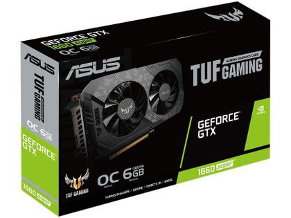 Placa de Vídeo Asus GeForce GTX 1660 Super - 6GB GDDR6 192 bits