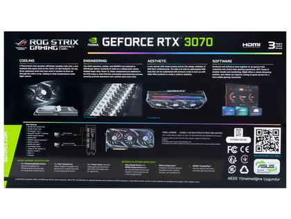 Placa de Vídeo Asus NVIDIA GeForce RTX 3070 - 8GB GDDR6 256 bits