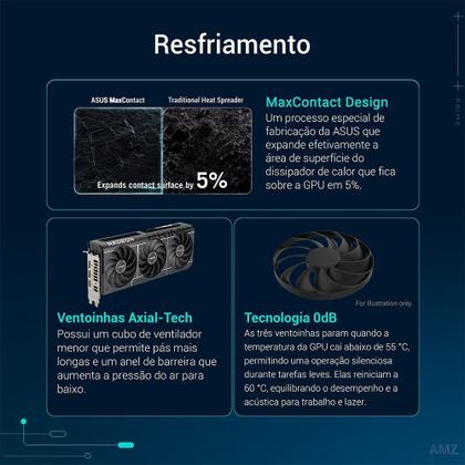 Imagem de Placa de Vídeo ASUS PRIME RX 9060 XT OC 8G AMD Radeon, 8GB, GDDR6, 128bits, Triple Fan, OpenGL 4.6 - 90YV0MI0-M0NA00