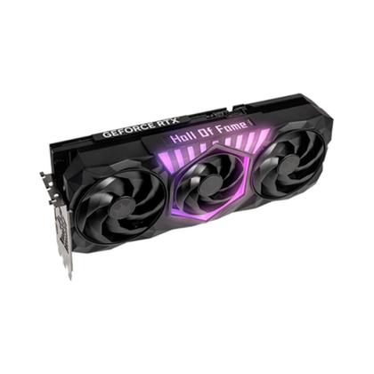 Imagem de Placa de Vídeo Galax GeForce RTX 5070 Ti HOF Gaming Black NVIDIA Geforce, 16GB, GDDR7, 256-bits, Triple Fan, DLSS 4, DirectX - 527200-0771