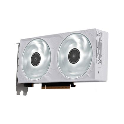 Imagem de Placa de Vídeo Galax RTX 5050 1-Click OC White NVIDIA Geforce, 8GB, GDDR6, 2602MHz, 128-bit - 55NSL8MHCZBS