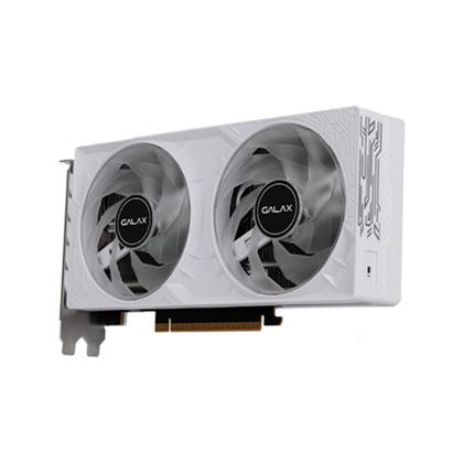 Imagem de Placa de Vídeo Galax RTX 5050 1-Click OC White NVIDIA Geforce, 8GB, GDDR6, 2602MHz, 128-bit - 55NSL8MHCZBS
