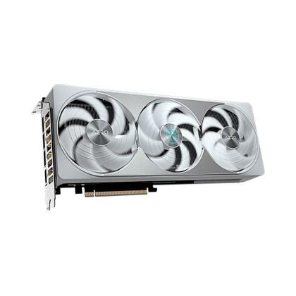 Imagem de Placa de Vídeo Gigabyte RTX 5080 AERO OC, NVIDIA, 16GB, GDDR7, BIOS DUAL, IA com FP4, DLSS 4 - GV-N5080AERO OC-16GD G10