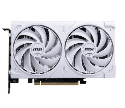 Imagem de Placa de vídeo MSI Geforce RTX 5060, White, 8GB, Ventus 2X OC, GDDR7 - 912-V537-018