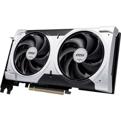 Imagem de Placa de Vídeo MSI RTX 5060 Ti 8G VENTUS 2X OC PLUS NVIDIA GeForce, 8GB GDDR7, 128-bit, 2617 MHz, FP4 e DLSS 4, Ray Tracing - G506T-8V2CP