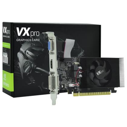 Placa de Vídeo NVIDIA GeForce VXPRO GT 730 4GB DDR3 128 Bits Low Profile